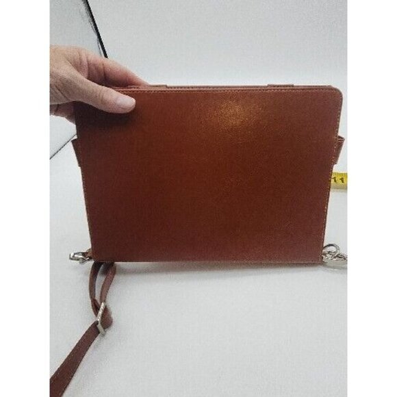 FYY Cross Body Messenger Satchel Bag tablet Leather - Picture 7 of 7